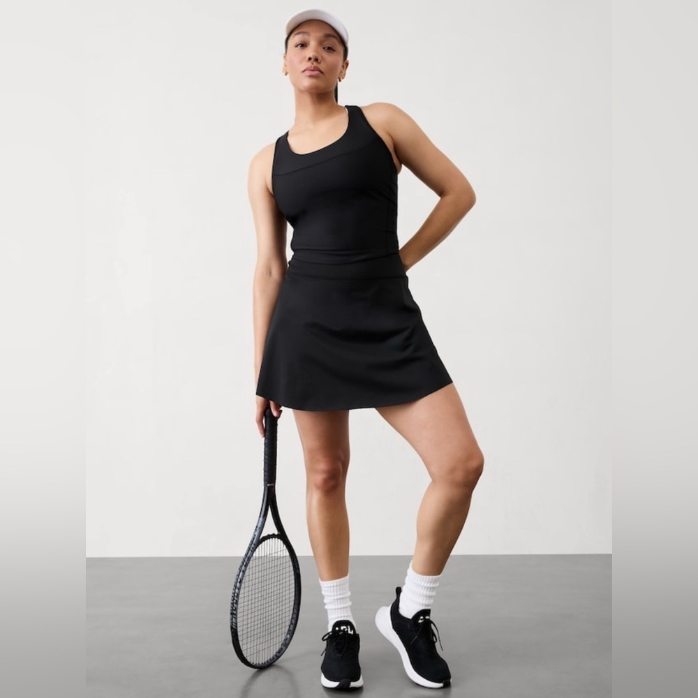 NWT Athleta Ace Advantage 15 1/2 Black Skort Size 3X